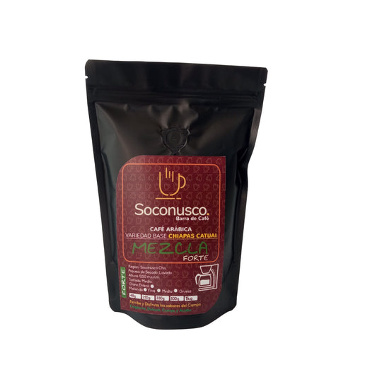 Mezcla FORTE 70% Chiapas 30% Veracruz / Café Arábica