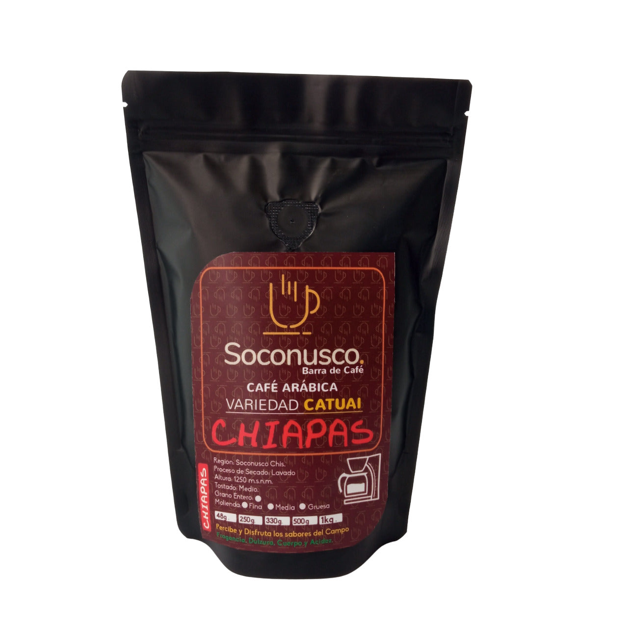 CAFÉ ESPECIALIDAD CHIAPAS CATUAI 