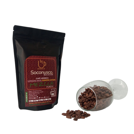 Mezcla FORTE 70% Chiapas 30% Veracruz / Café Arábica