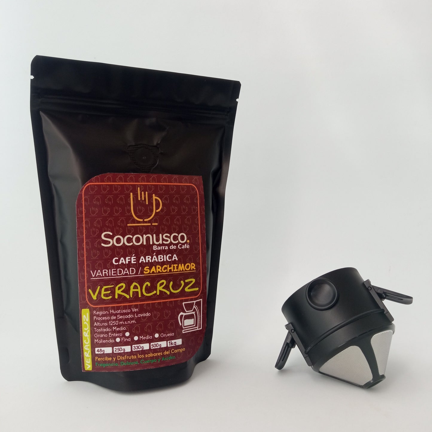 CAFÉ ESPECIALIDAD CON FILTRO CÓNICO 